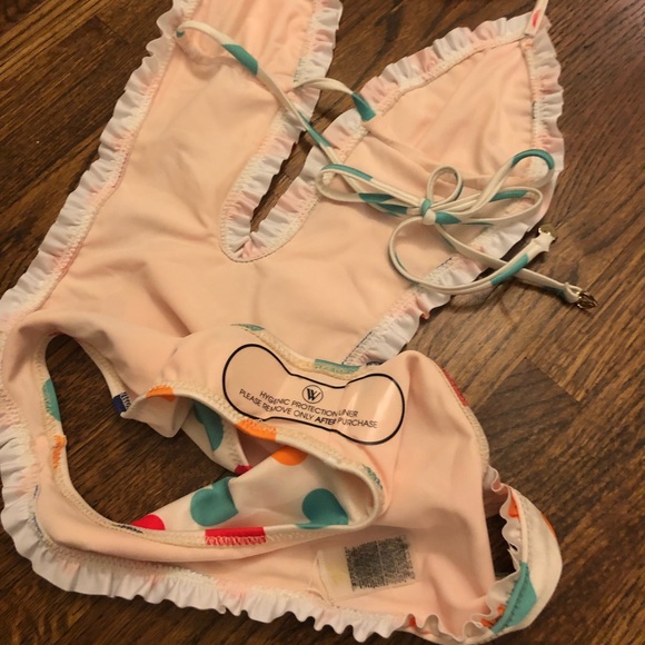 NWT Wildfox Vintage Hearts Swimsuit - Picture 6 of 6